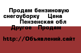 Продам бензиновую снегоуборку  › Цена ­ 30 000 - Пензенская обл. Другое » Продам   